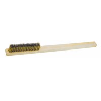 American type manufacturer OHSAS18001 China wood handle brass brush