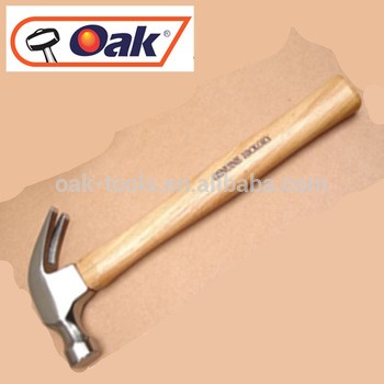 Tianjin popular high quality carbon steel claw hammer with different handle